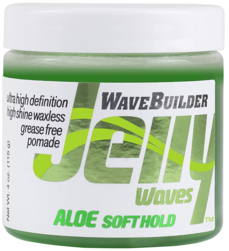 WAVEBUILDER Jelly Waves Soft Hold Aloe, 4 Ounce - Image 1